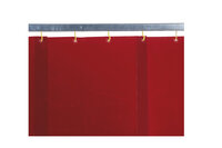 Welding Strip Curtain, Red
